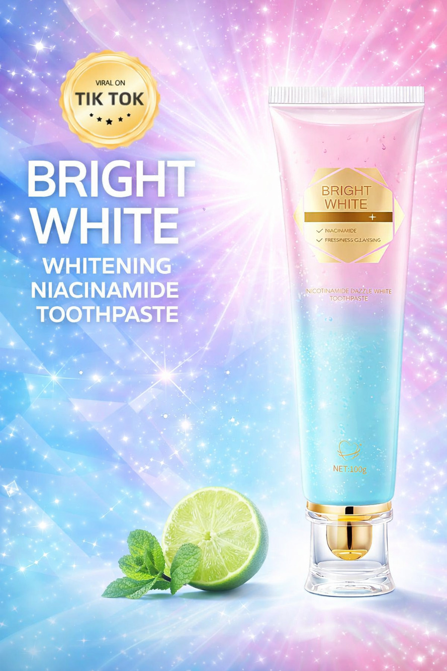 Croent Niacinamide Whitening Toothpaste Brightening Enamel Care